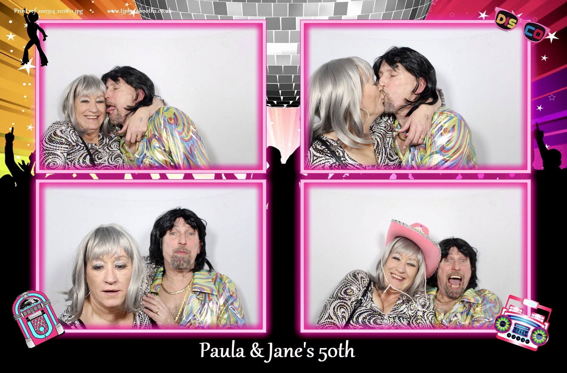 Paula & Jane's 50th | View more photos from the event at gallery.tjphotobooths.co.uk/u/TJPhotobooths/Paula-Janes-50th
